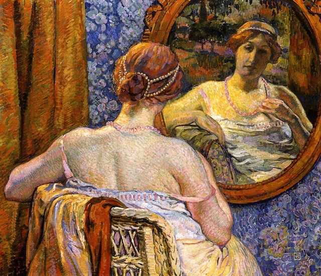 theo van ryssenberghe femme au miroir