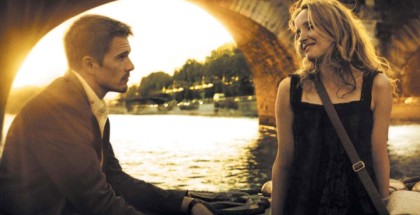 before sunset affiche